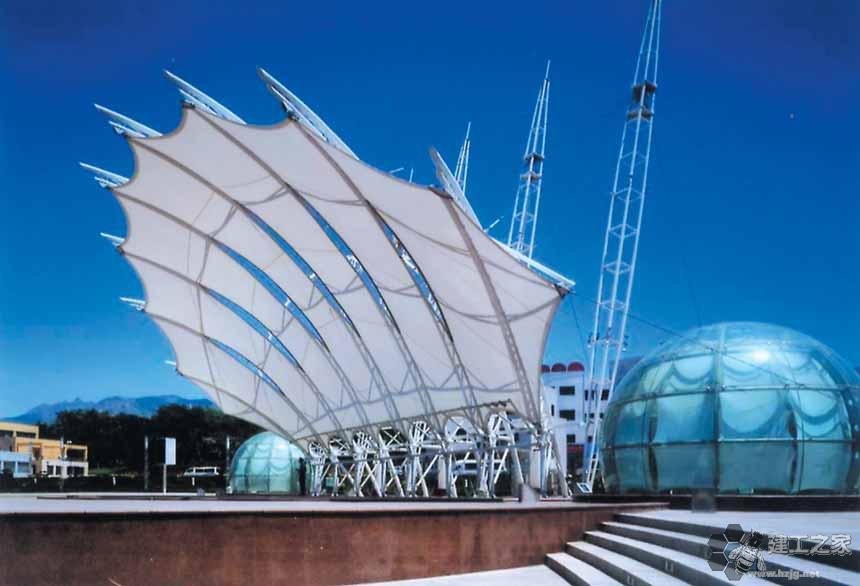 肇庆车棚膜结构网架